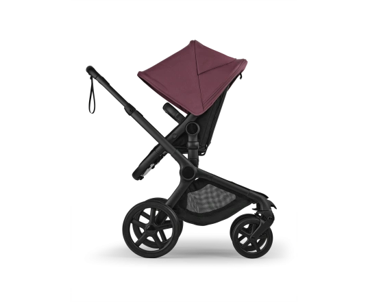 Універсальна коляска 2в1 Bugaboo FOX 5 RENEW - black/heritage black dark cherry