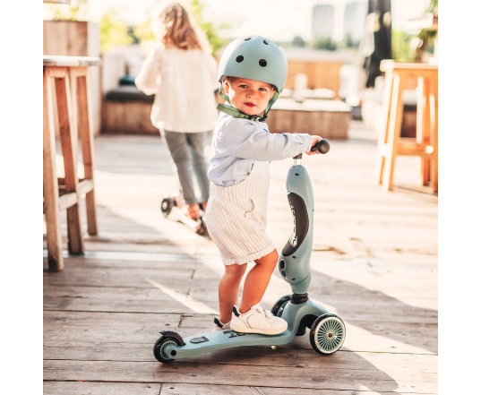 Самокат Scoot and Ride серії Highwaykick-1, сіро-синій, 1-5 років