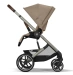 Прогулянкова коляска Cybex BALIOS S LUX TPE - almond beige (з бампером)