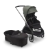 Универсальная коляска 2в1 Bugaboo DRAGONFLY - black/grey melange forest green