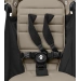 Универсальная коляска 2 в 1 с люлькой newborn shell Stokke YOYO³ Taupe (шасси Black)