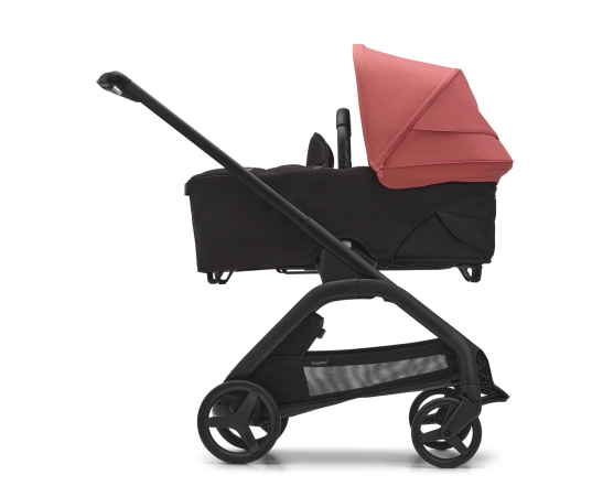 Універсальна коляска 2в1 Bugaboo Dragonfly Sunrise red/Midnight black-Midnight black 