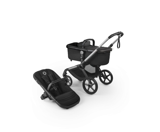 Универсальная коляска 2в1 Bugaboo (без капюшона) FOX 5 RENEW - grafite/heritage black