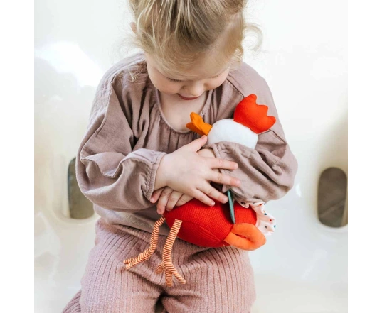 Играшка с розвивающими елементами Lilliputiens Курочка Полетт