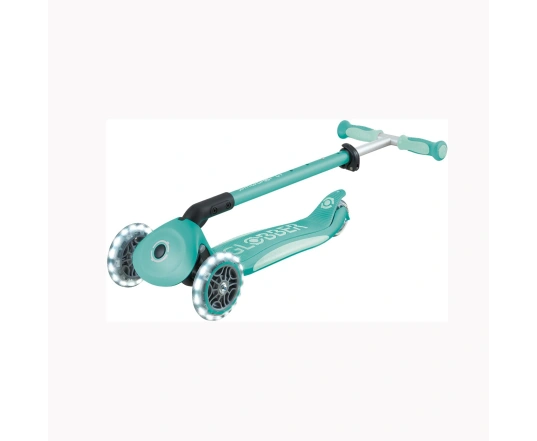 Самокат GLOBBER серії GO UP DELUXE LIGHTS 5в1 м'ятний, колеса світяться 20/50кг