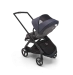 Прогулянкова коляска Bugaboo DRAGONFLY - black/grey melange stormy blue