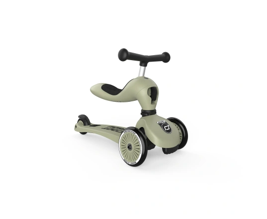 Самокат Scoot and Ride серії Highwaykick-1, оливковий, 1-5 років