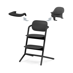 Стульчик для кормления 3 в 1 Cybex LEMO - stunning black - изображение