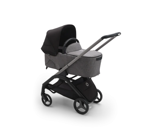 Универсальная коляска 2в1 Bugaboo DRAGONFLY - grafite/grey melange midnight black