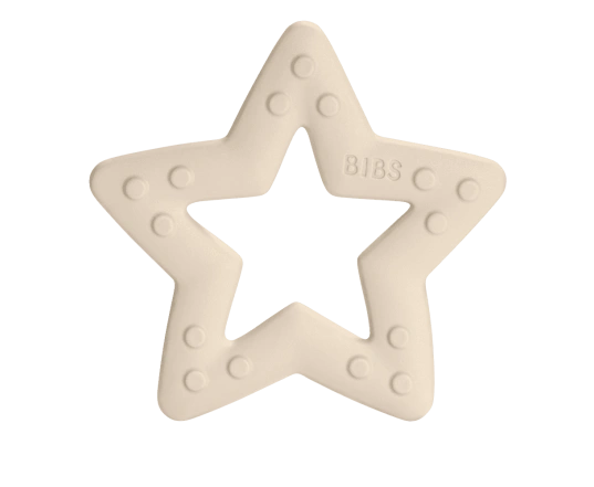 Іграшка - прорізувач BIBS Baby Bitie Star Ivory