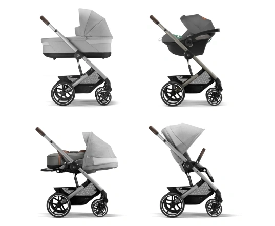 Універсальна коляска 2 в 1 Cybex BALIOS S LUX - stone grey
