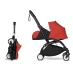 Універсальна коляска Stokke YOYO³ + компактна люлька BABYZEN Red (шасі Black)