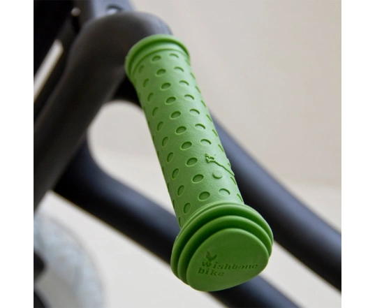 Ручки на кермо Wishbone Grips - Зелений