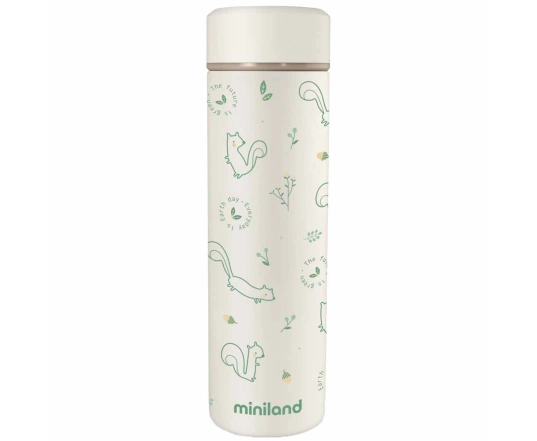 Термос для жидкостей Miniland NATUR THERMOS CHIP 450ML (белочка)