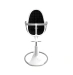 Стульчик для кормления Bloom Fresco White в комплекте с хлопковыми вкладышами - Midnight Black