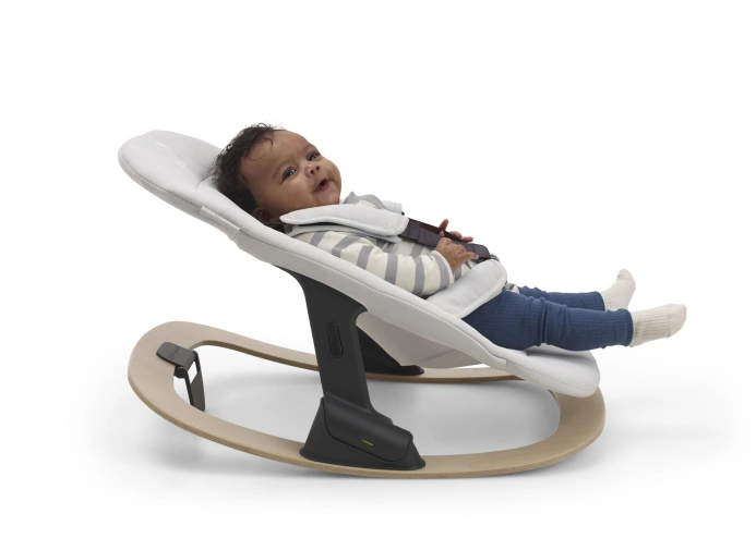 Купить Шезлонг Bugaboo Giraffe Newborn Rocker - TORNADO GREY с доставкой по Украине | KIDSLINE-40 - изображение