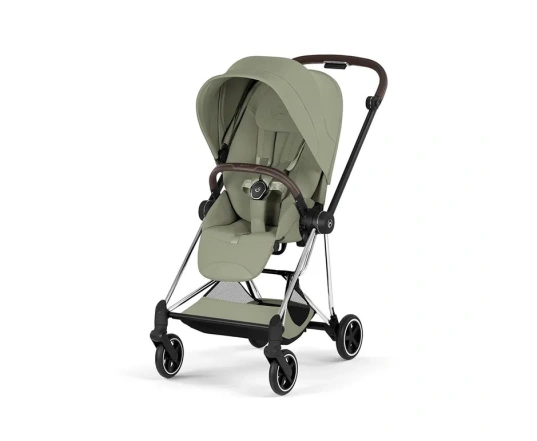 Коляска 2 в 1 Cybex MIOS Style Collection 5.0 - sage green (шасі Chrome)