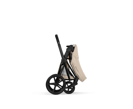 Прогулянкова коляска Cybex PRIAM Style Collection 5.0 - cozy beige (шасі Matt Black)