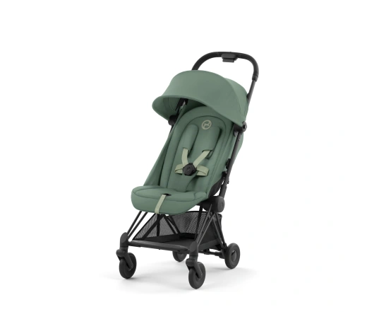 Прогулянкова коляска Cybex COYA - matt black/leaf green