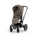 Прогулянкова коляска Cybex PRIAM Style Collection 5.0 - coconut brown (шасі Matt Black)