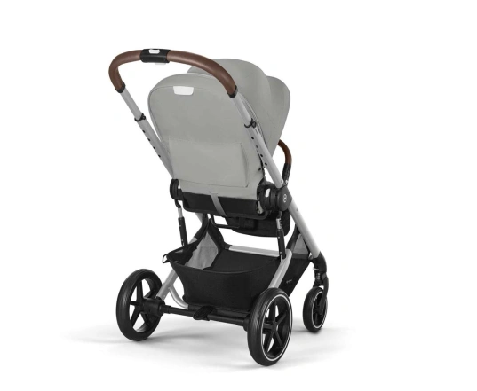 Прогулянкова коляска Cybex BALIOS S LUX SLV - stone grey (с бампером)