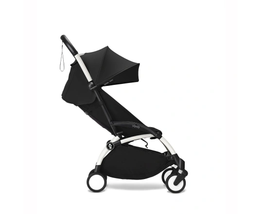 Прогулянкова коляска Stokke YOYO³ з 6 місяців Black (шасі White)