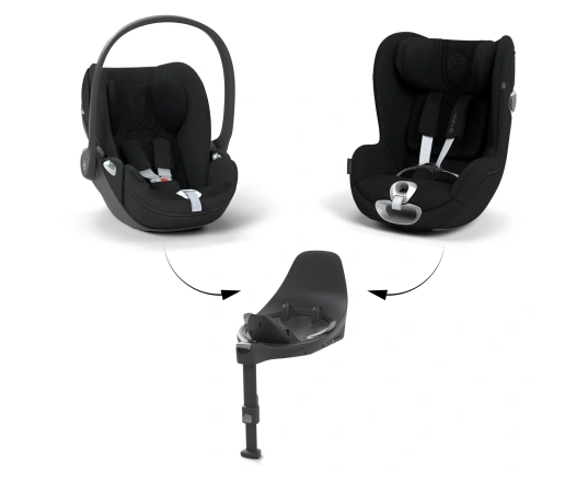 Автокресло Cybex CLOUD T-iSIZE PLUS 0-13кг - sepia black