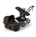 Универсальная коляска 2в1 Bugaboo FOX 5 RENEW - black/cocoa brown-cocoa brown