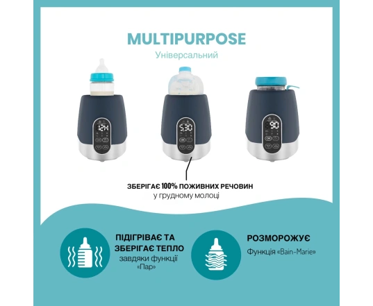 Подогреватель бутылочек Babymoov NutriSmart (автомобильный и домашний)