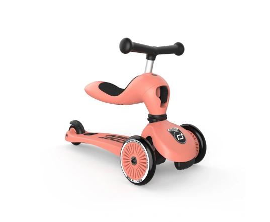 Самокат Scoot and Ride серії Highwaykick-1 персик,1-5 років