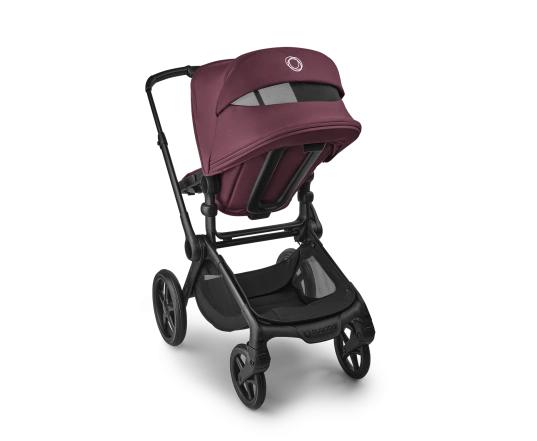 Универсальная коляска 2в1 Bugaboo FOX 5 RENEW - black/dark cherry-dark cherry