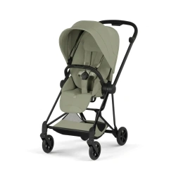 Прогулянкова коляска Cybex MIOS Style Collection - sage green (шасі Matt Black) - зображення