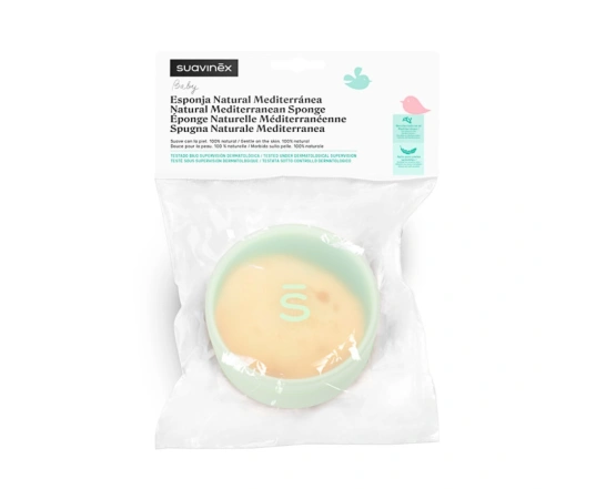 Губка для купання в контейнері Suavinex