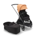 Универсальная коляска 2в1 Bugaboo DRAGONFLY - black/grey melange island coral