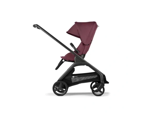 Прогулочная коляска Bugaboo DRAGONFLY - black/dark cherry-dark cherry