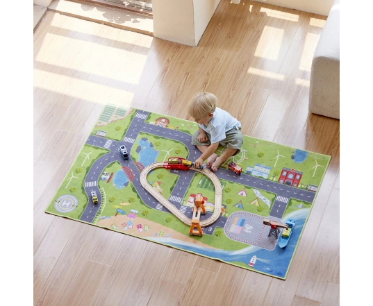 Килим Залізна дорога Play Rug Hape
