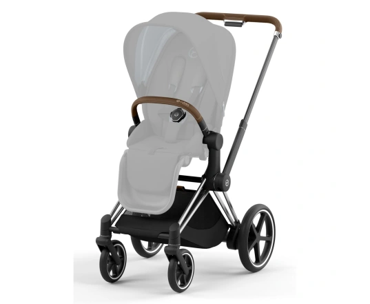 Шасі ePriam & каркас прогулянкового блоку Cybex - Chrome Brown