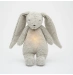 Музичний зайчик з нічником MOONIE 2.0 - Grey Natur