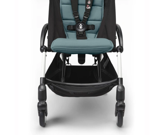 Прогулянкова коляска Stokke YOYO³ з 6 місяців Aqua (шасі White)