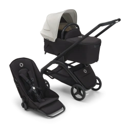 Универсальная коляска 2в1 Bugaboo DRAGONFLY - black/midnight black misty white - изображение