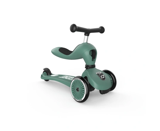 Самокат Scoot and Ride серії Highwaykick-1, сіро-зелений, 1-5 років