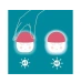 Нічник м'який Squeezy Nightligh Babymoov - Рожевий