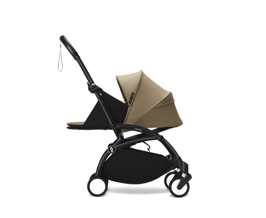 Универсальная коляска 2 в 1 Stokke YOYO³ Toffee (шасси White)