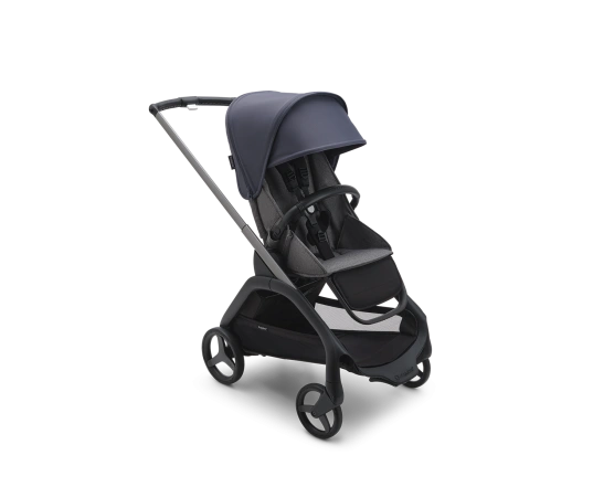 Прогулочная коляска Bugaboo DRAGONFLY - graphite/grey melange stormy blue