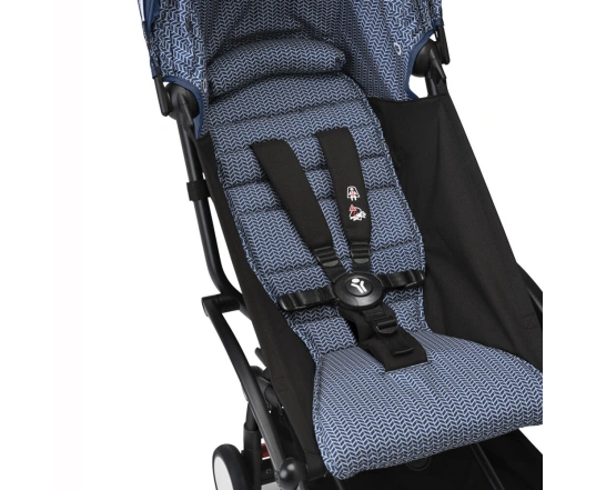 Прогулочная коляска Stokke YOYO³ с 6 месяцев Blue Air France (шасси Black)