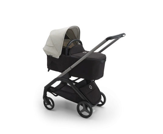 Универсальная коляска 2в1 Bugaboo DRAGONFLY - black/grey melange misty white