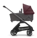 Универсальная коляска 2в1 Bugaboo DRAGONFLY - grafite/grey melange dark cherry
