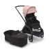 Универсальная коляска 2в1 Bugaboo DRAGONFLY - black/midnight black morning pink