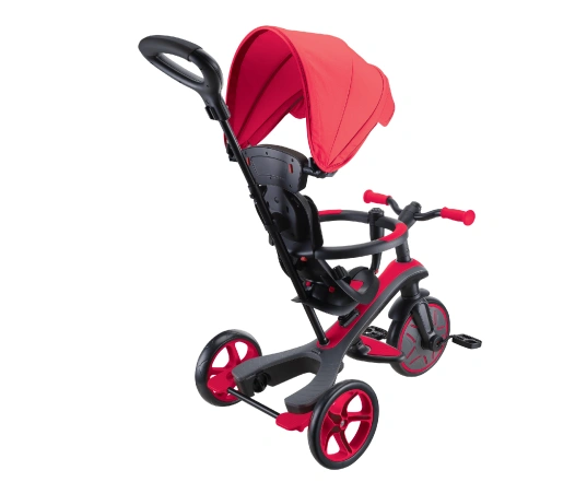 Велосипед дитячий GLOBBER серії EXPLORER TRIKE 4в1 - Червоний