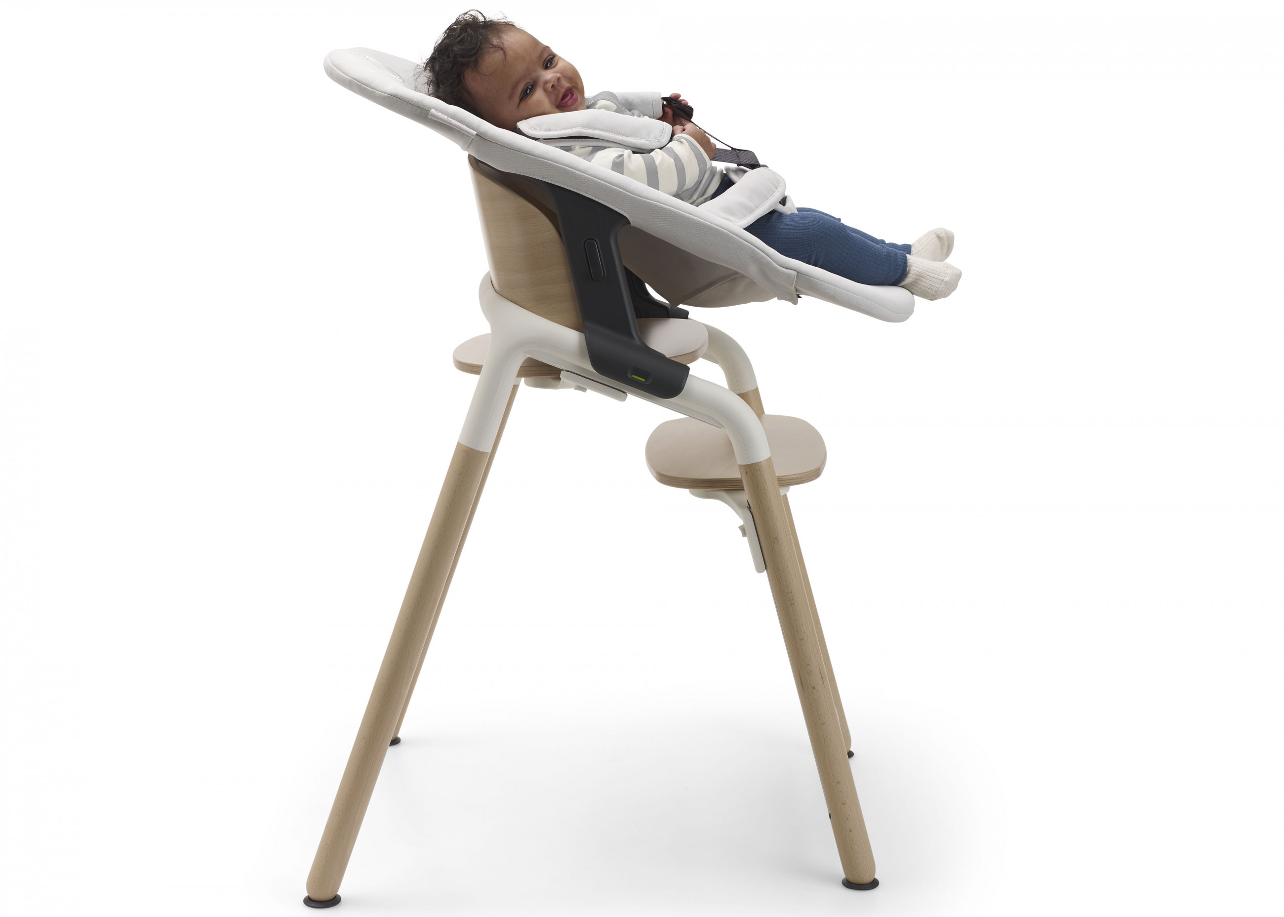 Bugaboo Giraffe Newborn Rocker - POLAR WHITE | KIDSLINE-46 - attēls